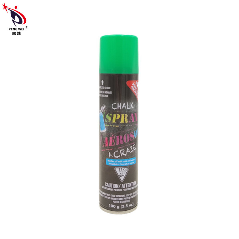 Il gesso lavabile dei graffiti 3.5OZ spruzza a base d'acqua all'aperto multicolore