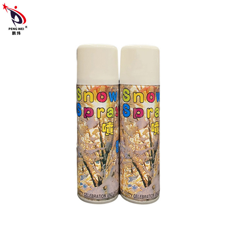 Spruzzo artificiale 150ml Taiwan durevole multicolore della neve dell'albero di falsificazione della latta