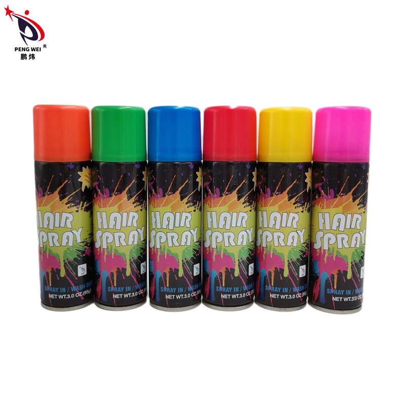 Il colore istantaneo inodoro dei capelli spruzza 150ml Smudgeproof pratico