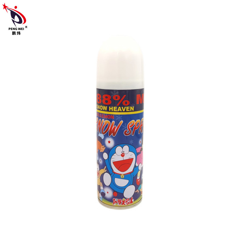 Bene durevole multicolore di Doraemon dello spruzzo artificiale falso temporaneo della neve per l'albero