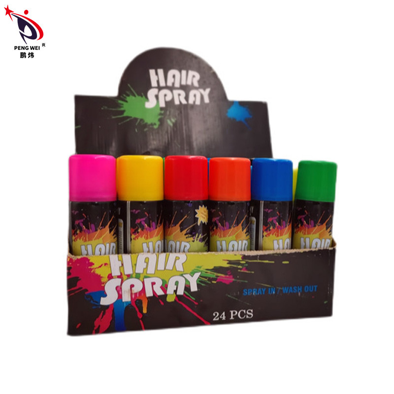 spruzzo di colore dei capelli del partito di 150ml Multiscene, spruzzo temporaneo inoffensivo di colore della tintura per capelli