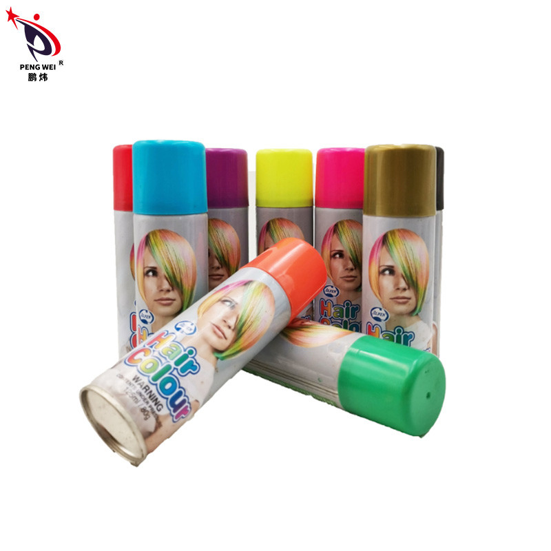 80g lavano fuori il colore dei capelli della tintura spruzzano il bene durevole non tossico multifunzionale