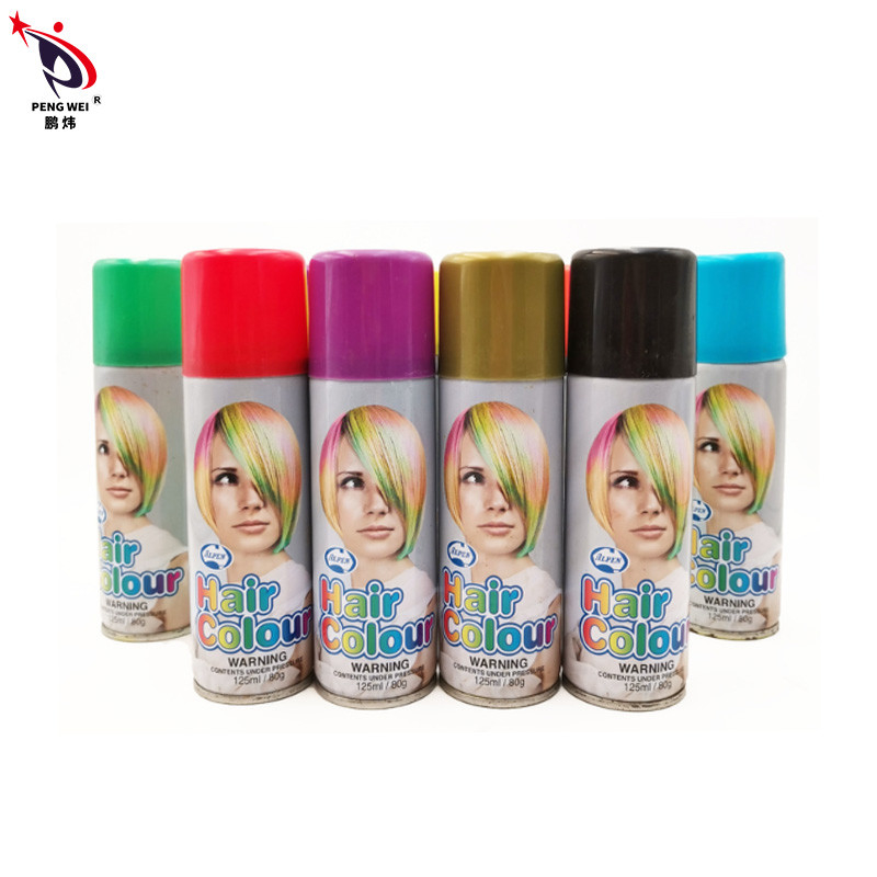 80g lavano fuori il colore dei capelli della tintura spruzzano il bene durevole non tossico multifunzionale
