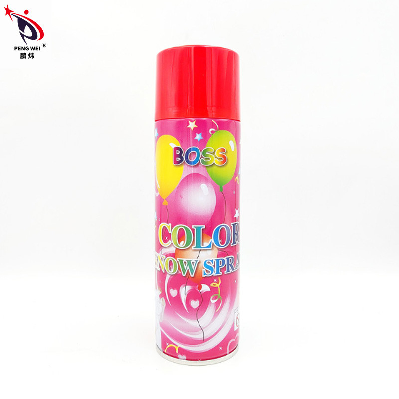 Bomboletta spray falsa multicolore della neve della latta, spruzzo della neve per il capo Snow Spray di Natale