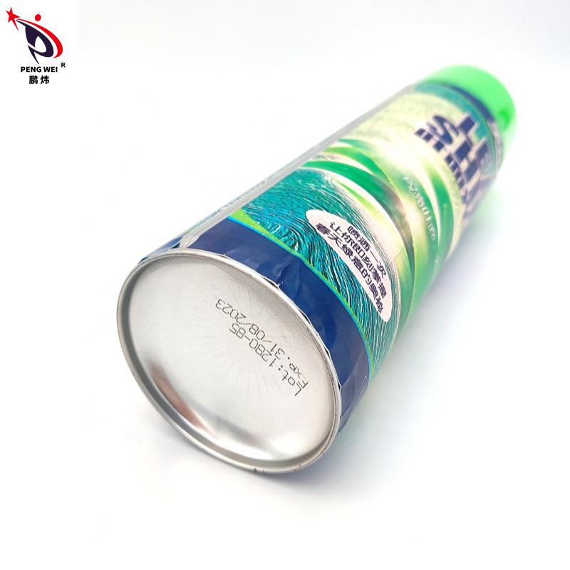 foglia a base d'acqua 600ml splendere per spruzzare colore puro del materiale non tossico del metallo