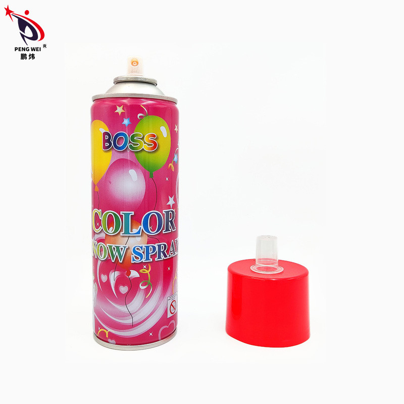Il Natale multicolore simula la neve spruzza il capo multiuso Snow Spray di Smudgeproof