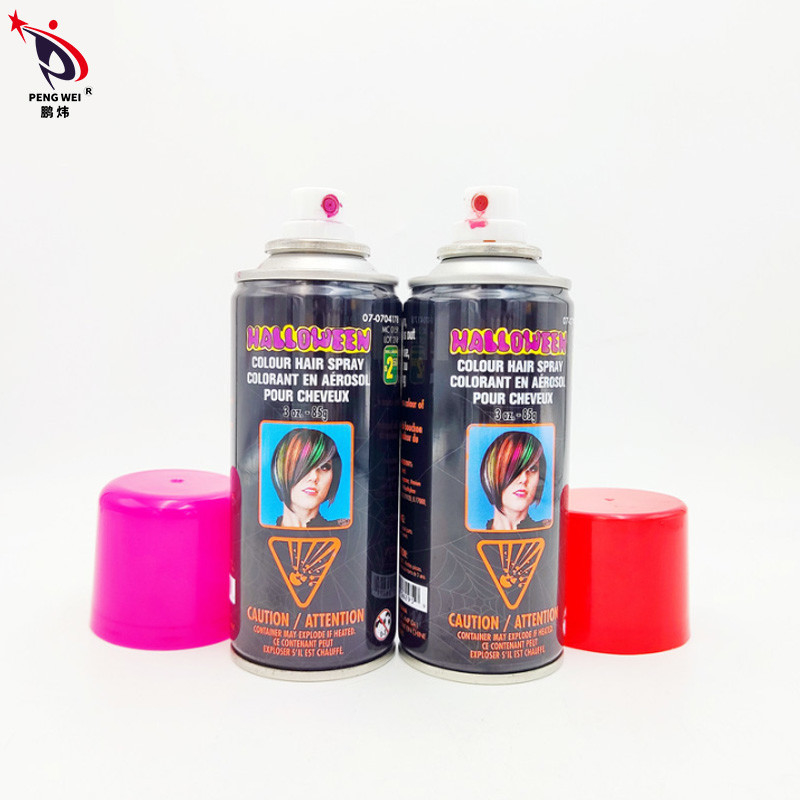 Di MSDS del lavaggio spruzzo inodoro di colore dei capelli fuori, spruzzo istantaneo della tintura per capelli di Multiscene