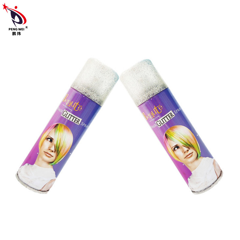 Spray per capelli luccicanti Spray per capelli abbaglianti Colorazione temporanea dei capelli