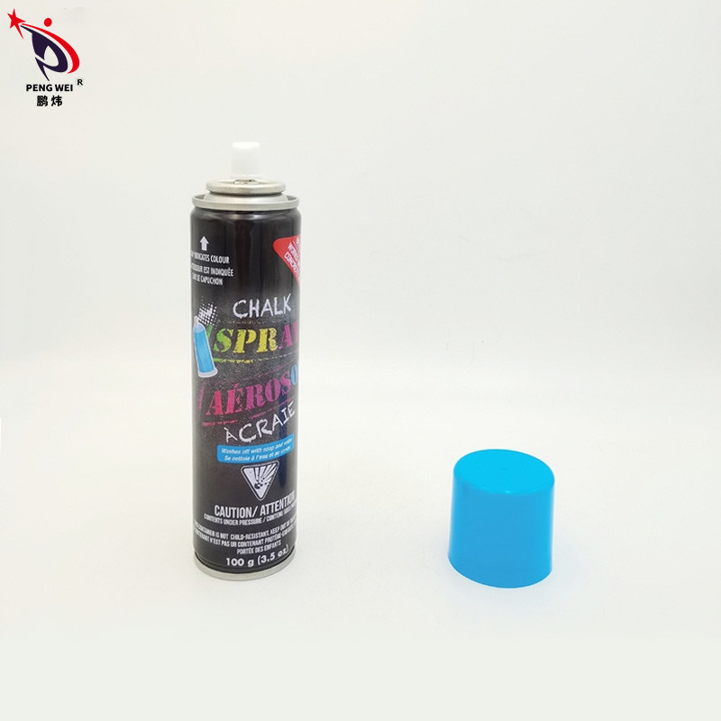 Il gesso blu inodoro dei graffiti spruzza i 100 grammi lavabili multicolori