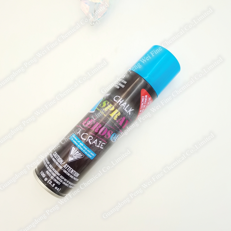 Il gesso blu inodoro dei graffiti spruzza i 100 grammi lavabili multicolori