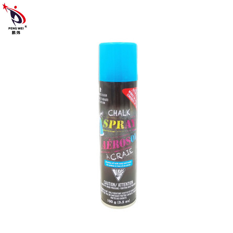 Il gesso blu inodoro dei graffiti spruzza i 100 grammi lavabili multicolori