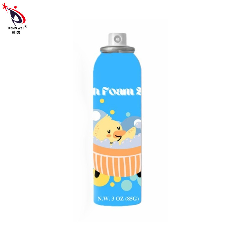 Bene durevole amichevole multicolore di Eco dello spruzzo della schiuma del bagno della latta 3oz