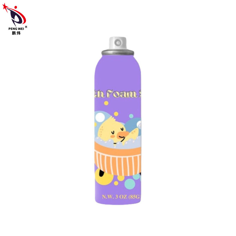 colore porpora del bagno 150ml della schiuma del pulitore di alluminio dello spruzzo per i bambini