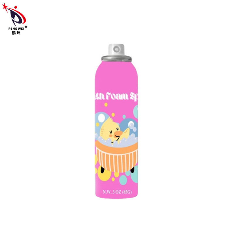 Spruzzo unisex della bagnoschiuma della latta, latta di spruzzo multicolore del bagno di bolla