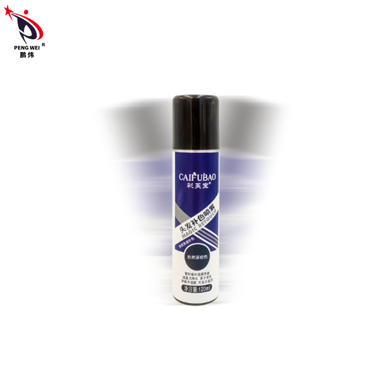 spruzzo tonico 50*150mm di Brown scuro della natura degli spruzzi di colore dei capelli di radice di riparazione 120ml
