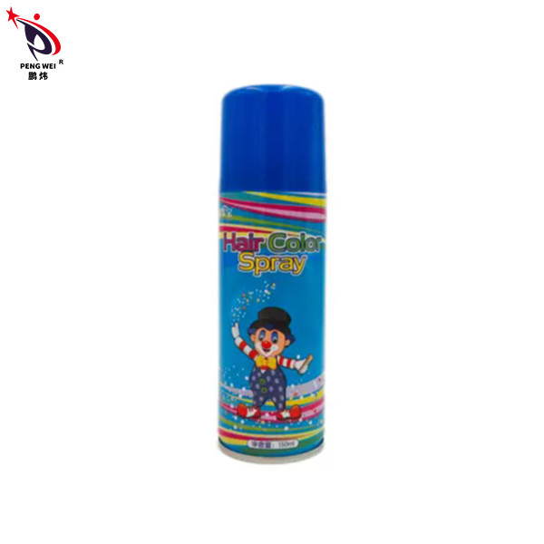 Gli spruzzi temporanei di colore dei capelli di Caifubao tingono il trucco porpora Halloween 150ml della latta