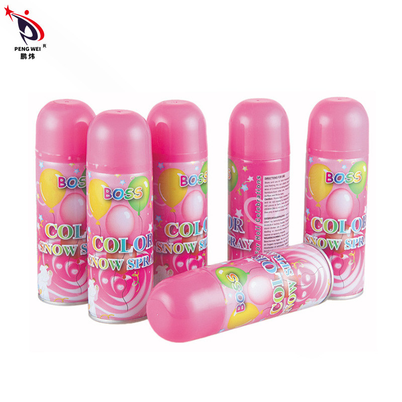 capo artificiale Colored Snow Spray SEDEX di favori di partito 250ml per la celebrazione di festival