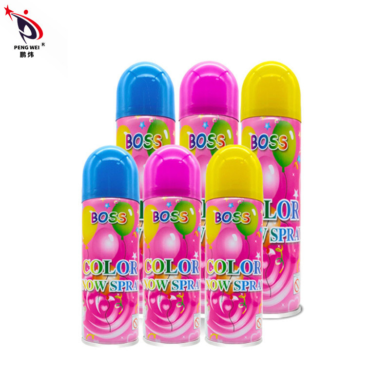 capo artificiale Colored Snow Spray SEDEX di favori di partito 250ml per la celebrazione di festival