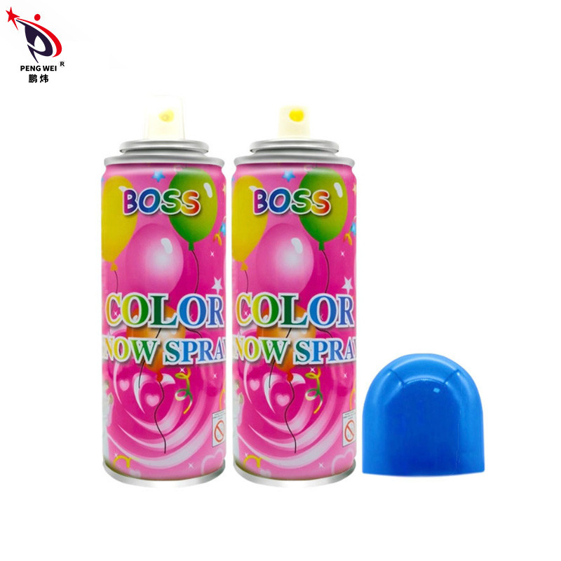 capo artificiale Colored Snow Spray SEDEX di favori di partito 250ml per la celebrazione di festival