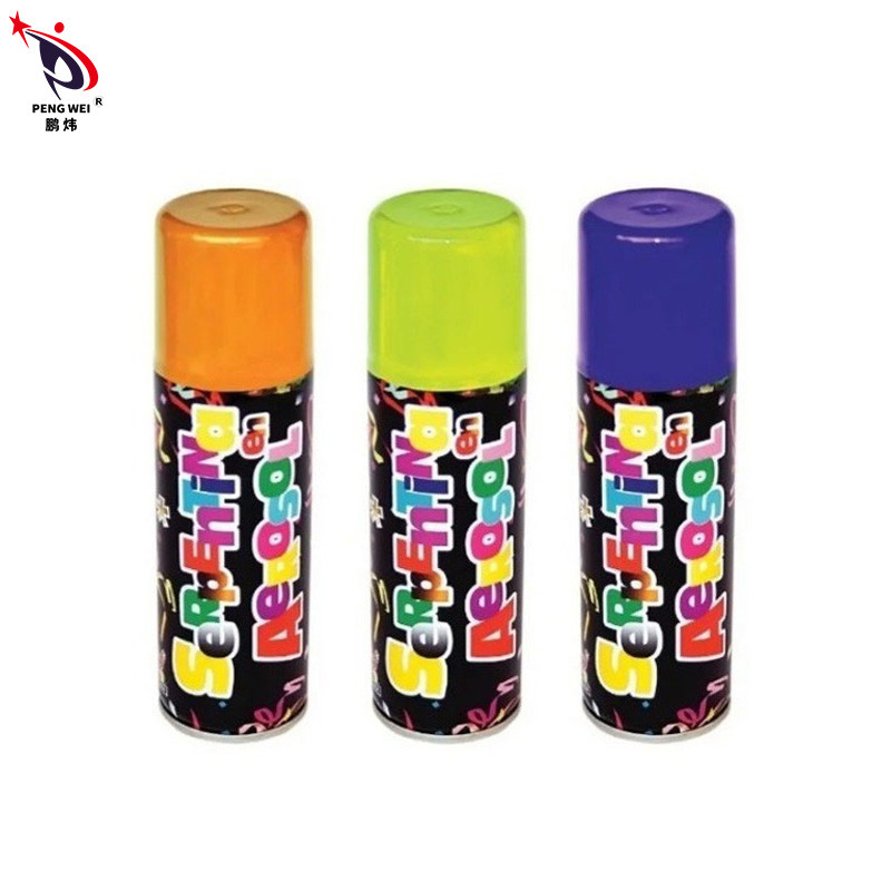 La corda sciocca decorativa di colore della festa nuziale spruzza 80g biodegradabile 128mm