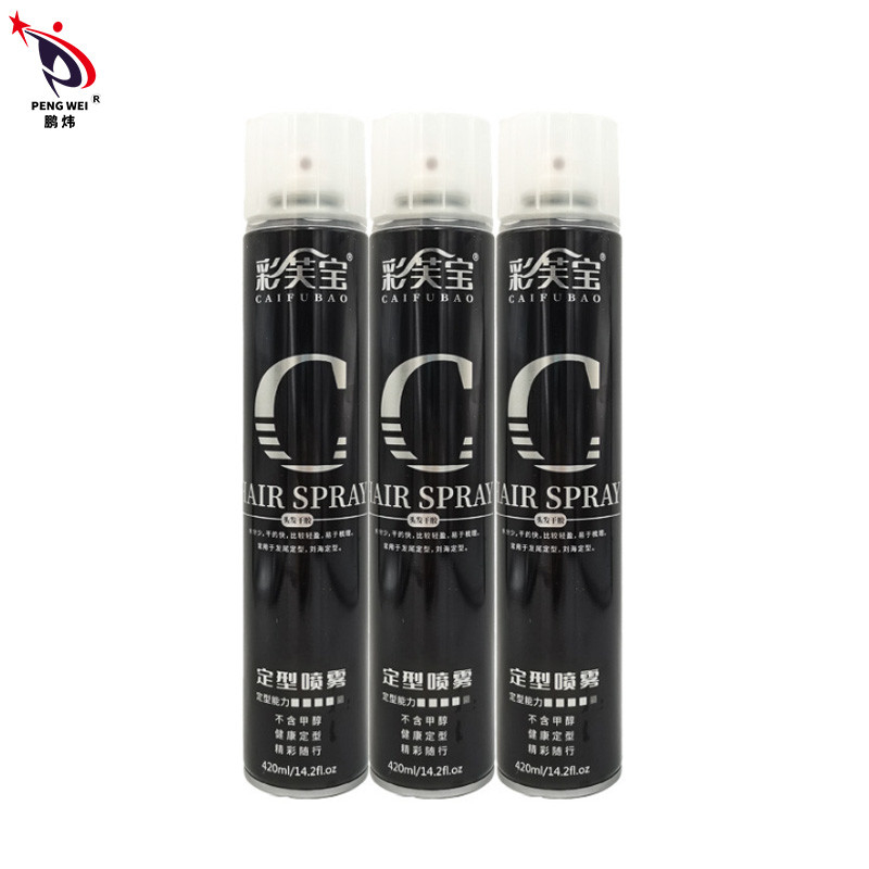 ISO9001 EN71 24 ore di forte lacca della tenuta splendono i capelli che disegnano tenendo lo spruzzo 65*240