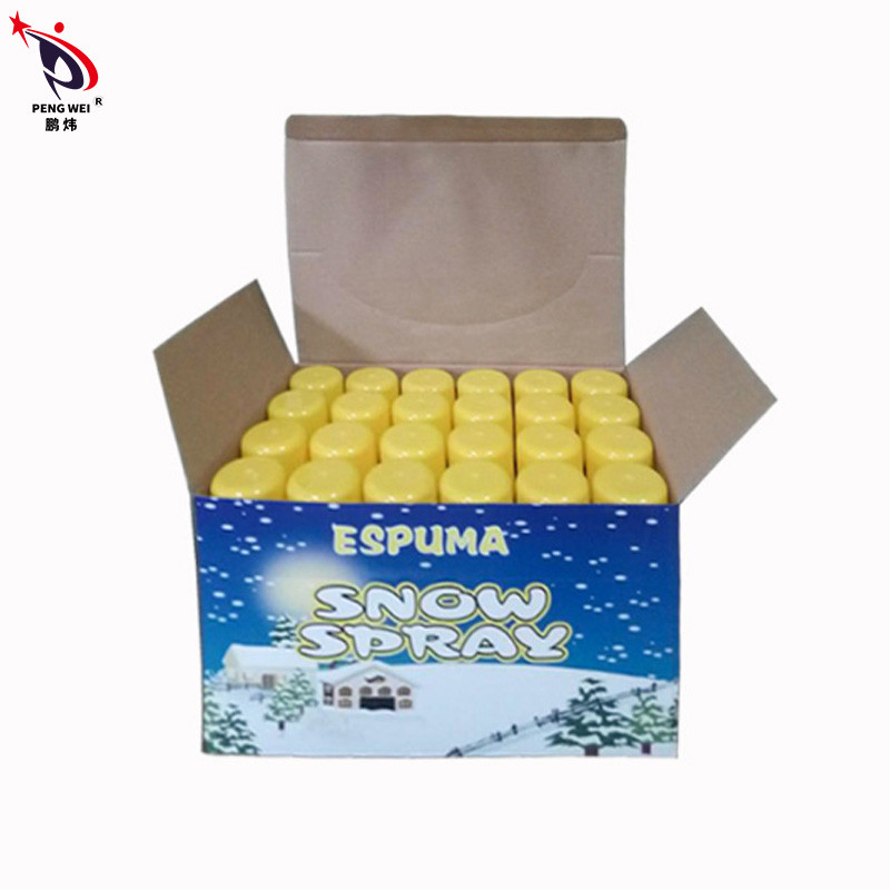 Schiuma decorativa dello spruzzo della neve di celebrazione della festa di compleanno dello spruzzo artificiale amichevole della neve di Eco