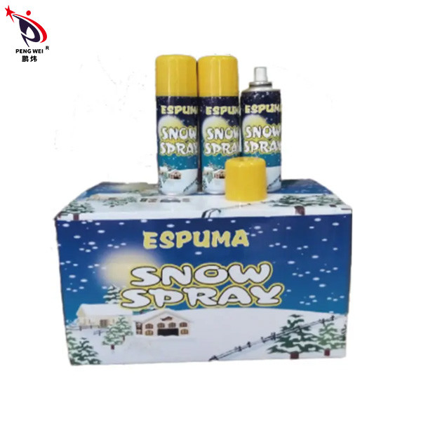 Schiuma decorativa dello spruzzo della neve di celebrazione della festa di compleanno dello spruzzo artificiale amichevole della neve di Eco