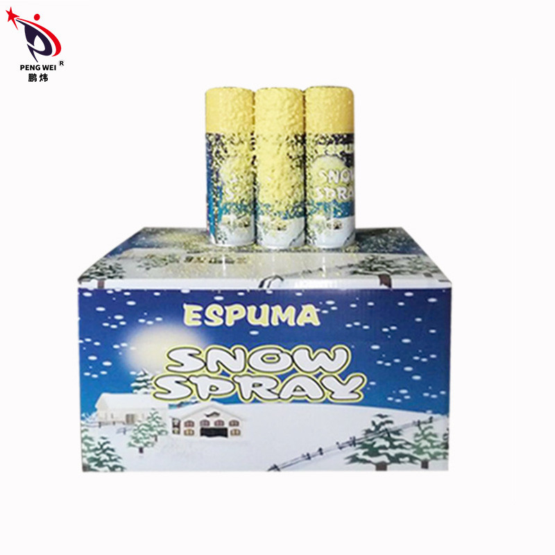 Schiuma decorativa dello spruzzo della neve di celebrazione della festa di compleanno dello spruzzo artificiale amichevole della neve di Eco