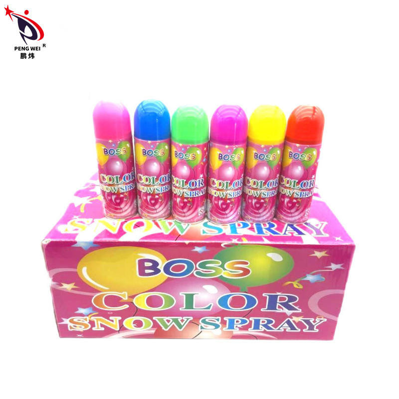 spruzzo amichevole della neve della schiuma del partito di carnevale delle decorazioni di nozze di Color Snow Spray Eco del capo 550ml