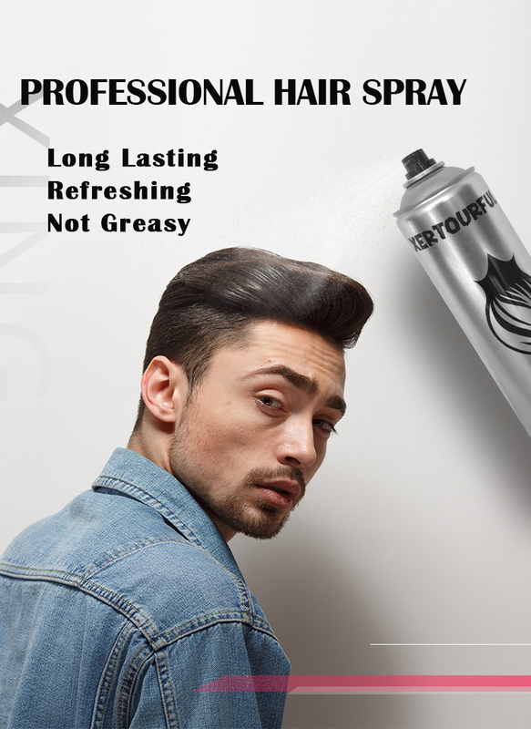 La forte nutrizione naturale dell'etichetta privata di prezzo franco fabbrica della lacca per capelli della tenuta ha personalizzato la lacca per capelli di servizio
