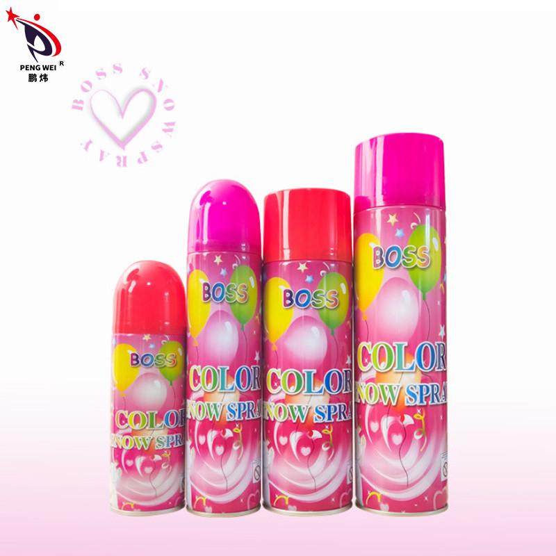 capo artificiale Foam Snow Spray di carnevale della festa di compleanno di Natale di colore dello spruzzo della neve 200g