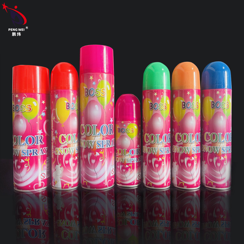 capo artificiale Foam Snow Spray di carnevale della festa di compleanno di Natale di colore dello spruzzo della neve 200g