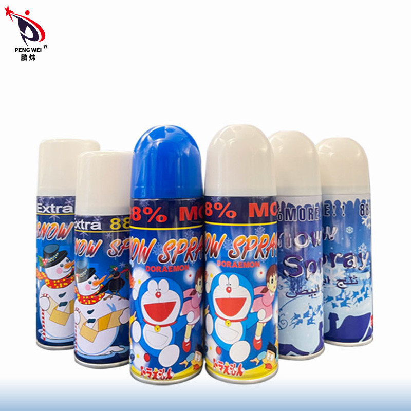 ricreazione artificiale della festa nuziale di Natale dello spruzzo della neve di Doraemon di multi colore 250ml