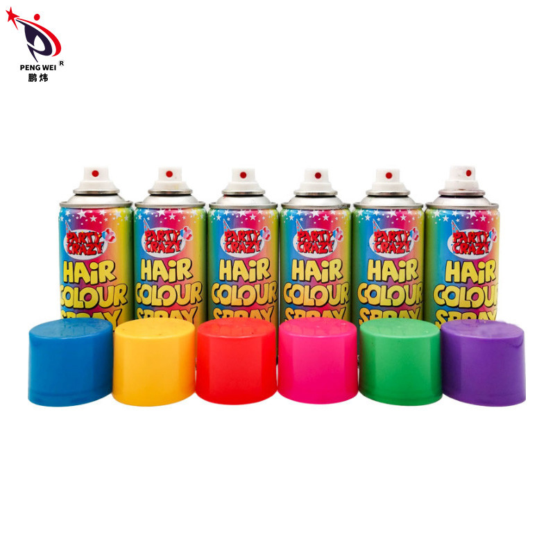 Il colore istantaneo temporaneo pazzo dei capelli del partito spruzza lavabile eliminabile magico 250ml