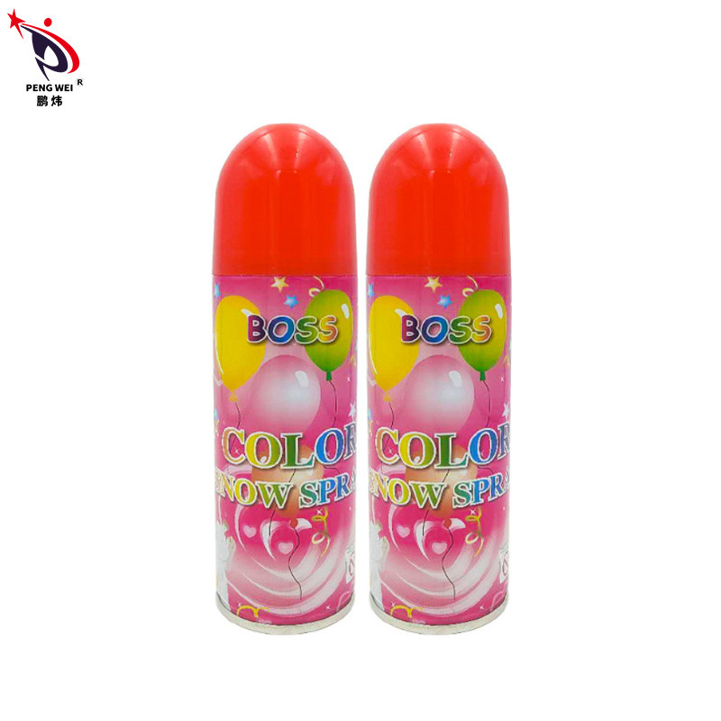 La neve su ordinazione della schiuma di nozze del partito 250ml spruzza il colore rosso verde blu