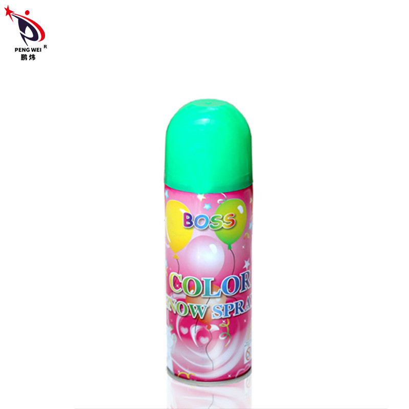 La neve su ordinazione della schiuma di nozze del partito 250ml spruzza il colore rosso verde blu