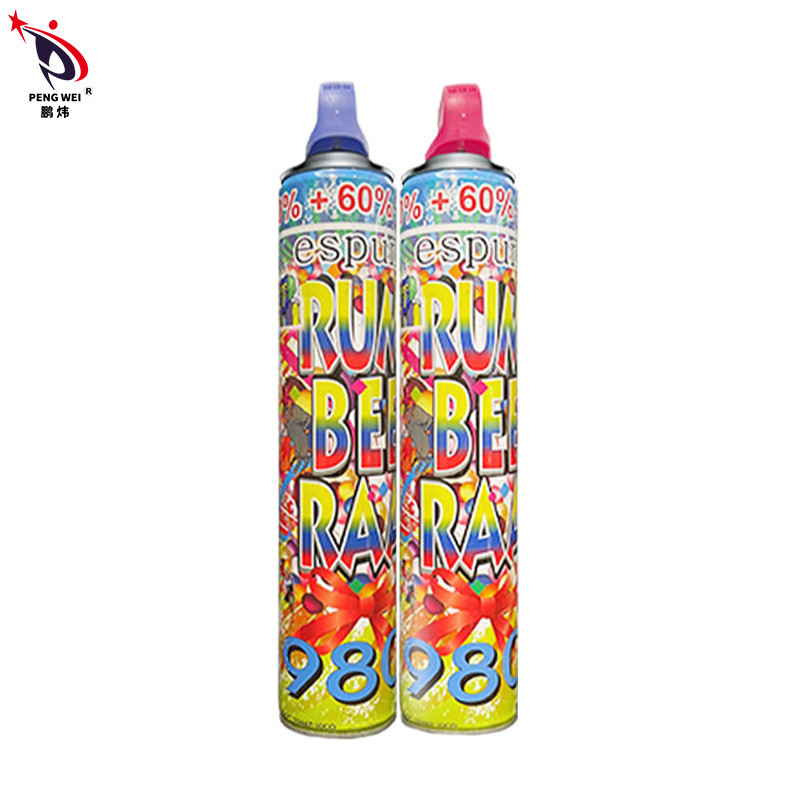 la neve di nozze 250ml spruzza per la decorazione della festa di Natale variopinta