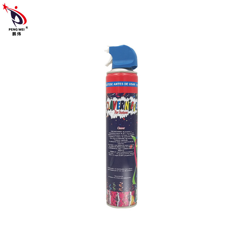 la neve di nozze 250ml spruzza per la decorazione della festa di Natale variopinta