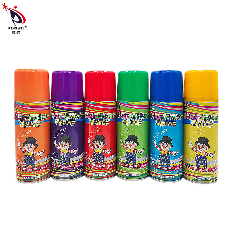 ISO22716 Spray per colorare i capelli senza ammoniaca 250 ml Spray temporaneo lavabile per colorare i capelli