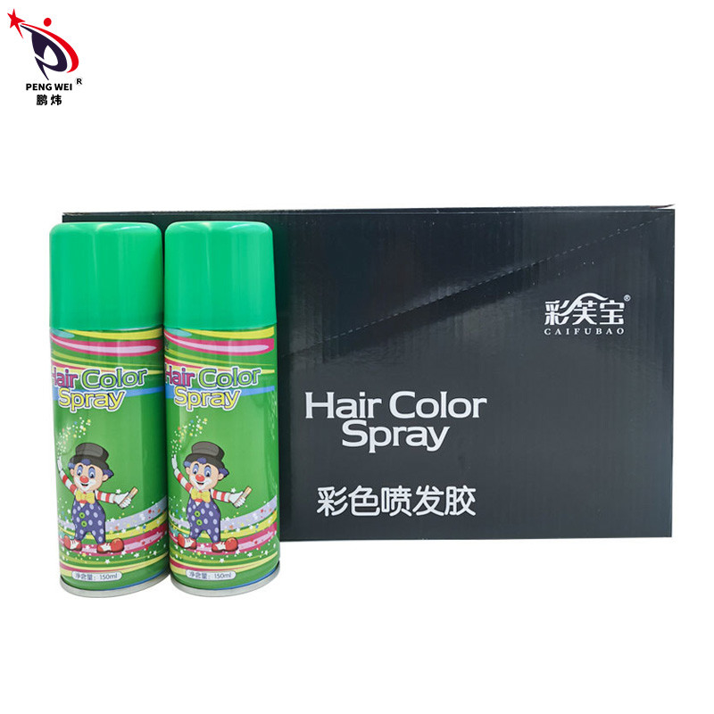 Unisex per Halloween, spray per capelli senza ammoniaca