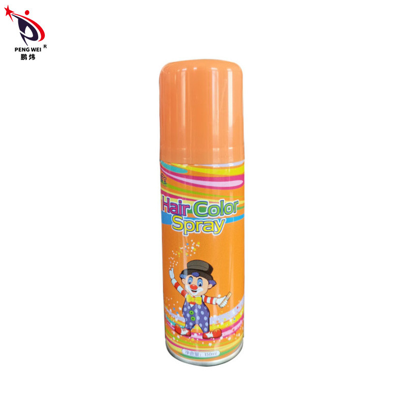 Spray colorante per capelli ecologico per festeggiamenti