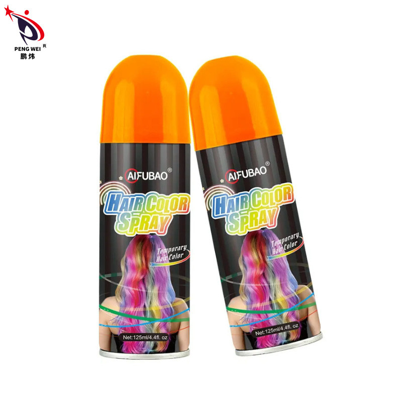 Parrucchiere personalizzato colorante per capelli spray di colore festa temporanea lavabile