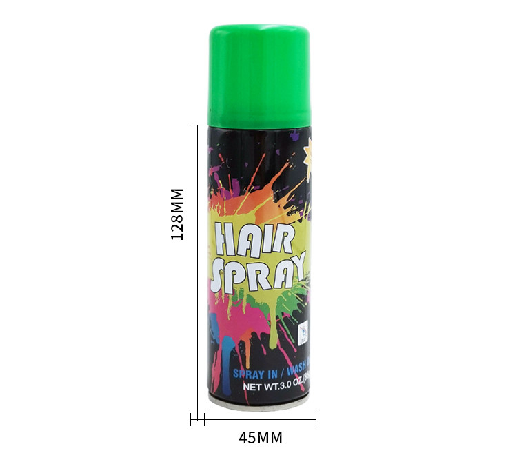 spruzzo di colore dei capelli del partito di 150ml Multiscene, spruzzo temporaneo inoffensivo di colore della tintura per capelli