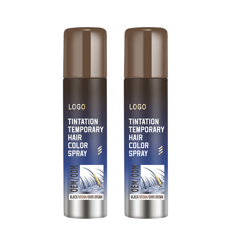 250 ml di spray per i capelli lavabili per Natale 52*128mm