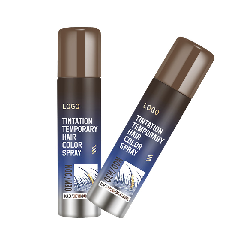 Temporaneo 10000 pcs spray per capelli 250ml con 48 pcs per imballaggio cartone