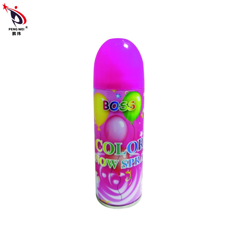 Spray per neve artificiale bianco o colorato 400ml Celebrazione del festival